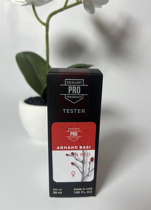Тестер armand basi in red жіночий 58 мл