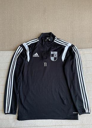Олімпійка adidas футбольна,чорна,розмір м