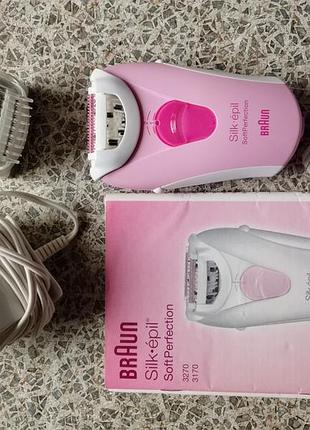 Эпилятор braun silk-épil softperfection (немечковая) • полный комплект