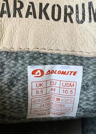 Кросівки dolomite (italy) оригінал 9