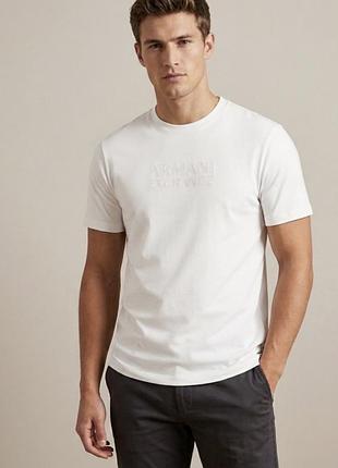 Нова футболка armani exchange розмір s central embroidered logo