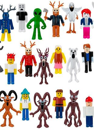 Игрушка 99 nights in the forest игровые фигурки 24 персонажа roblox (99 ночей в лесу) для детей (l_16622)
