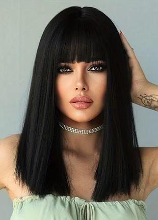 Новый черный парик 40 см🥰 все варианты в профиле
