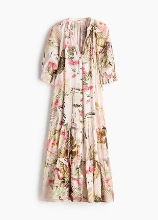 Новое платье миди h&amp;m вискоза.