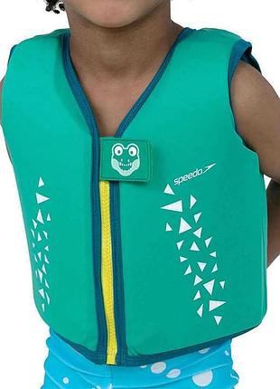 Дитячий плавальний жилет / жилет для плавання дитячий speedo sea squad float vest (4-6 років, 22-30 кг)