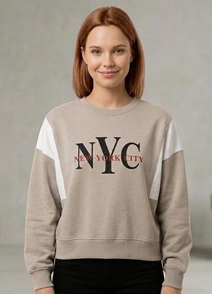 Свитшот женский оверсайз h&amp;m