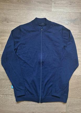 Кофта на замку merino wool vereinigte bekleidungswerke