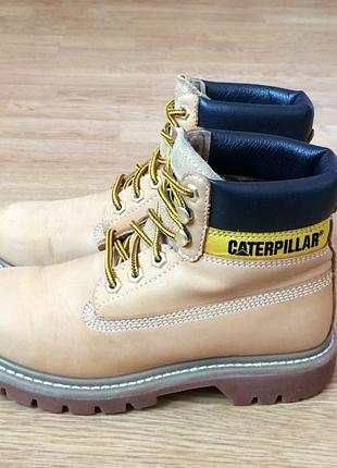 Кожаные ботинки caterpillar в отличном состоянии 38 размера