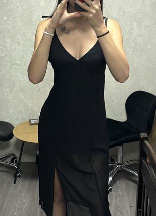 Плаття жіноче cropp чорне xs