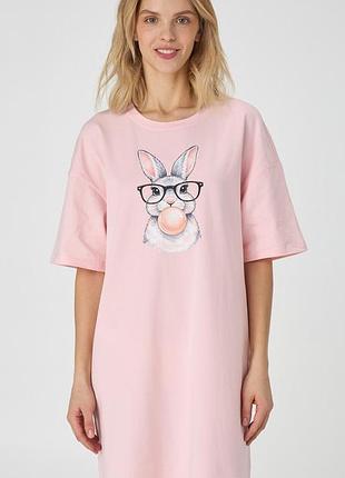 Рубашка ночная женская ellen bubble bunny ldk 121/49/02