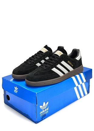 Мужские кроссовки adidas handball spezial m black white