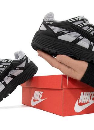 Кроссовки nike p-6000 grey black арт 16072 6