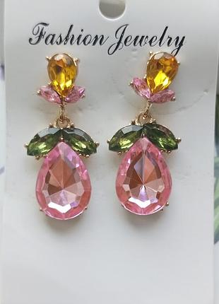 Сережки "color energy" 9