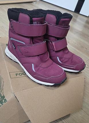 Чоботи зимові jack wolfskin бордові 37 розмір