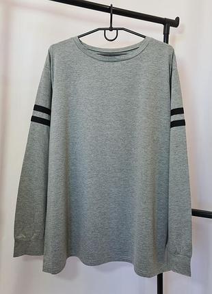 Светр чоловічий сірий у смужку