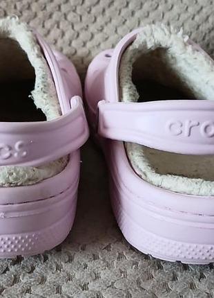 Кроксы теплые оригинал crocs 4