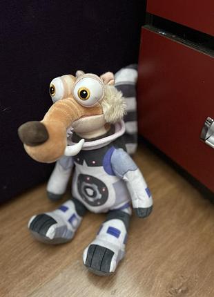 М'яка іграшка ice age скрат у скафандрі