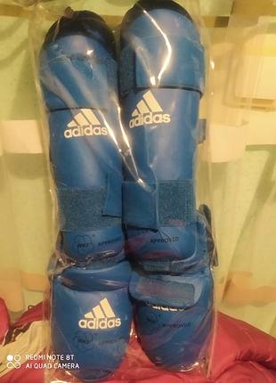 Захист гомілки adidas для карате wkf approved