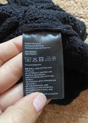 Топ майка вʼязаний h&m 6