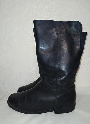 Кожаные зимние сапоги 36-37 р (23,5 см)