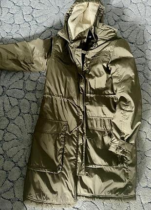 Парка h&m демісезонна хакі 6