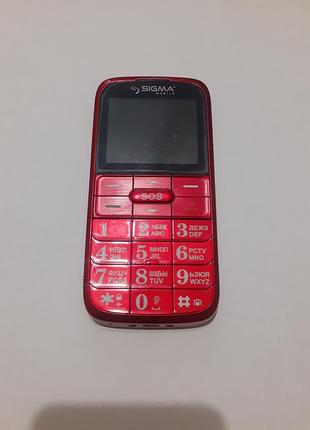 Телефон sigma confort 50 без акумулятора