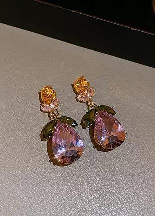 Сережки "color energy" 5