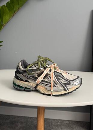 Кроссовки мужские new balance 1906a double laces silver gold metallic
