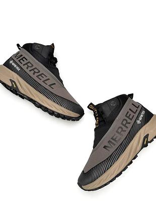 Merrell agility peak 5 zero fur taupe black beige