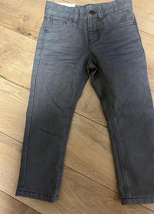 Дитячі джинси c&a сірі з ефектом washed denim