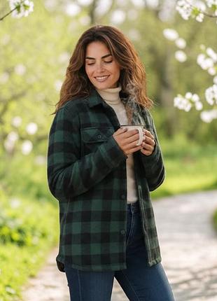 Продам утепленную женскую рубашку - куртку