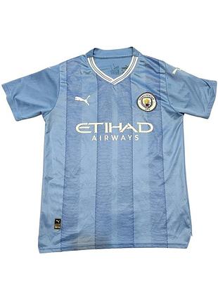 Футбольна джерсі manchester city 2020/21 home (puma, size m) / футболка манчестер сіті