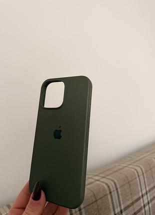 Чохол apple для iphone 16 pro max оливковий