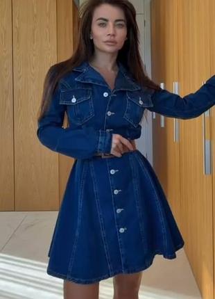 Джинсова сукня