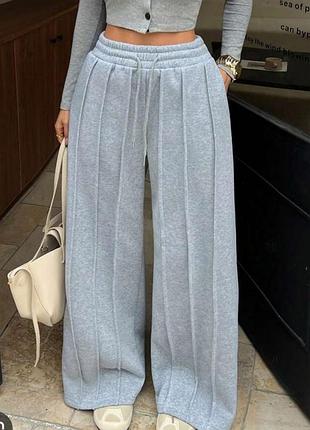Теплые спортивные штаны shein р s