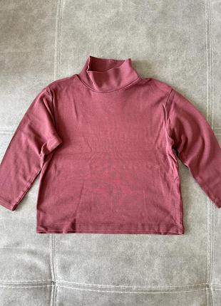 Гольф дитячий zara бордовий, розмір 110