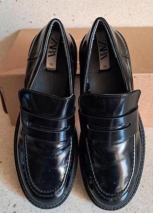 Лофери zara,  розмір 38. 9