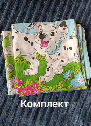 Комплект дитячої постільної білизни для ліжечка