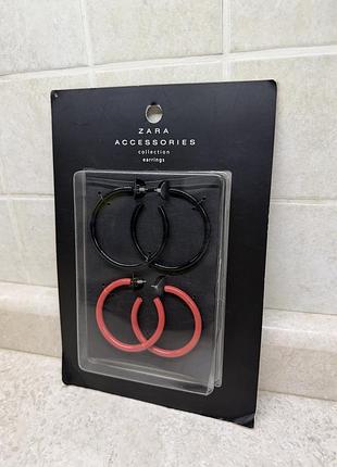 Серьги от zara