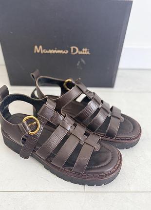 Massimo dutti оригінальні сандалі, босоніжки (37р.24 см.)
