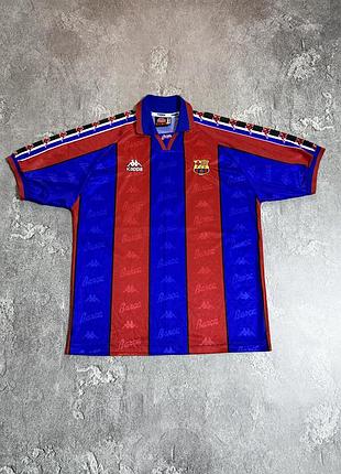 Футбольна джерсі футболка kappa barcelona xl розмір під вінтаж стан ідеал