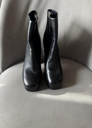 Шкіряні ботильйони coach оригінал 4