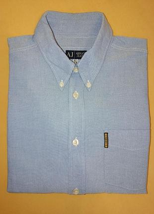 Рубашка armani jeans giorgio armani  made in italy
