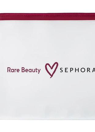 Прозрачная косметичка rare beauty sephora travel pouch