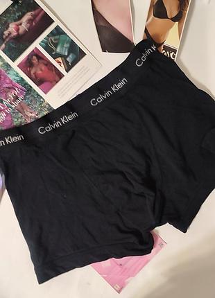 Чоловічі труси боксерки котонові бавовняні calvin klein m