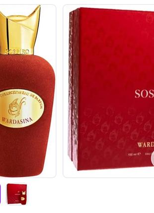 Нішевa парфумованa вода  sospiro perfumes wardasina (rosso afgano) об'ємом 100 мл