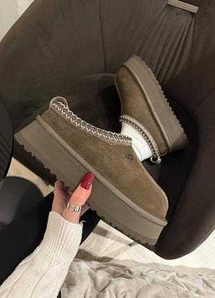 Уггі/капці ugg tazz brown. tasman