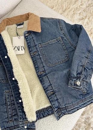 Must have! в наявності класнюча джинсова куртка шерпа zara. куплена в іспанії.