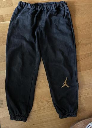 Спортивні штани nike jordan джогери чорні
