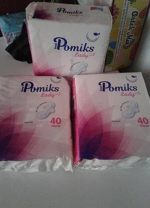 Урологічні прокладки pomiks lady normal 40 шт